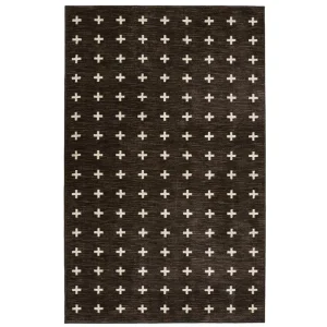 Sahana Black 5 Ft. X 8 Ft. Geometric Area Rug By Mohawk Home | * Store