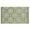 Sand Dollar Aqua 1 Ft. 8 In. X 2 Ft. 10 In. Medallion Machine Washable Area Rug By Mohawk Home | * Shop