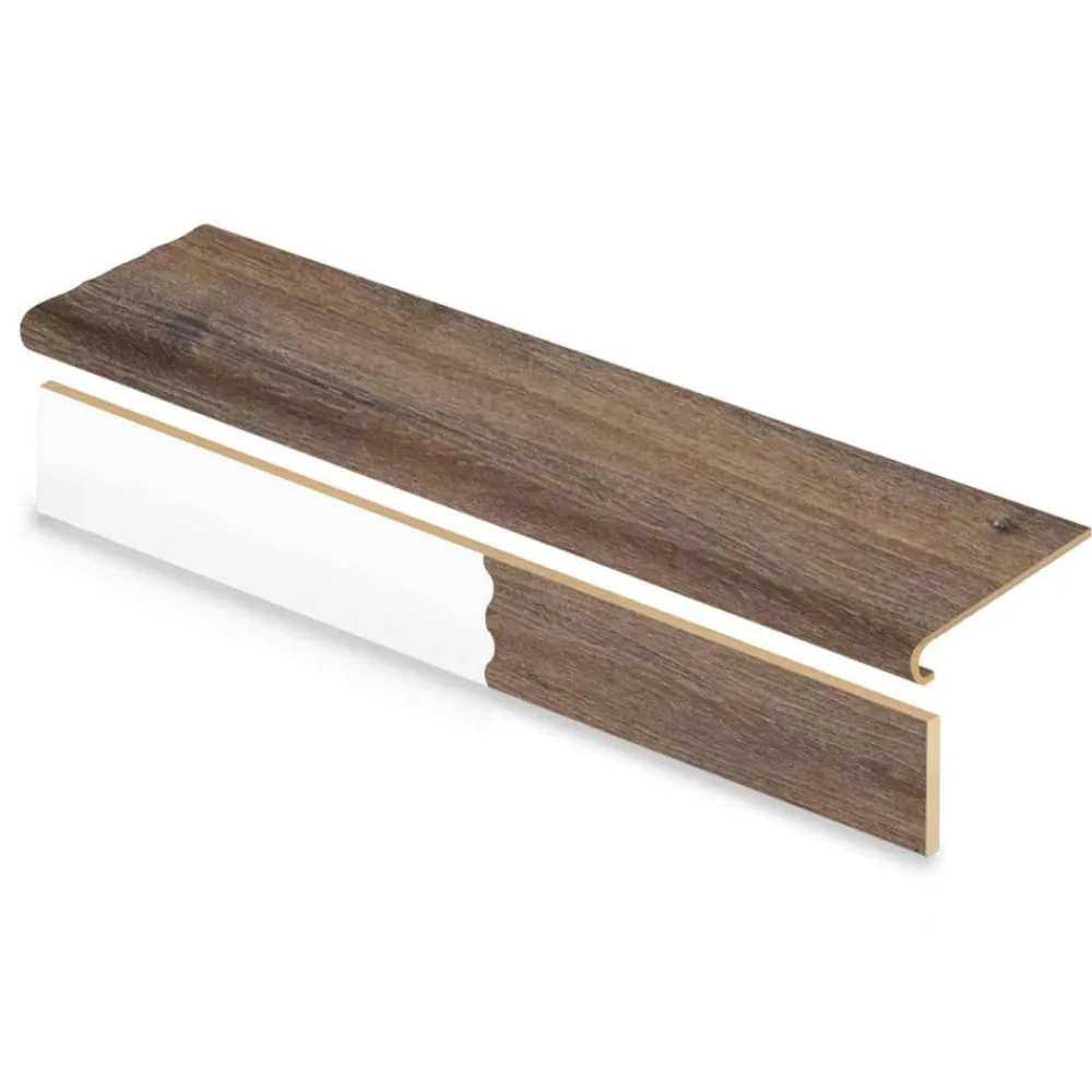 seed_lake_hickory_vinyl_o_0.webp Seed Lake Hickory Vinyl Overlay Stair Tread And Reversible Riser Kit 47 In. L X 12-1/8 In. W X 1-11/16 In. T By Cap A Tread | * Clearance