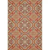 Sorrento Rust 10 Ft. X 13 Ft. Geometric Indoor/Outdoor Area Rug By Mohawk Home | * Outlet
