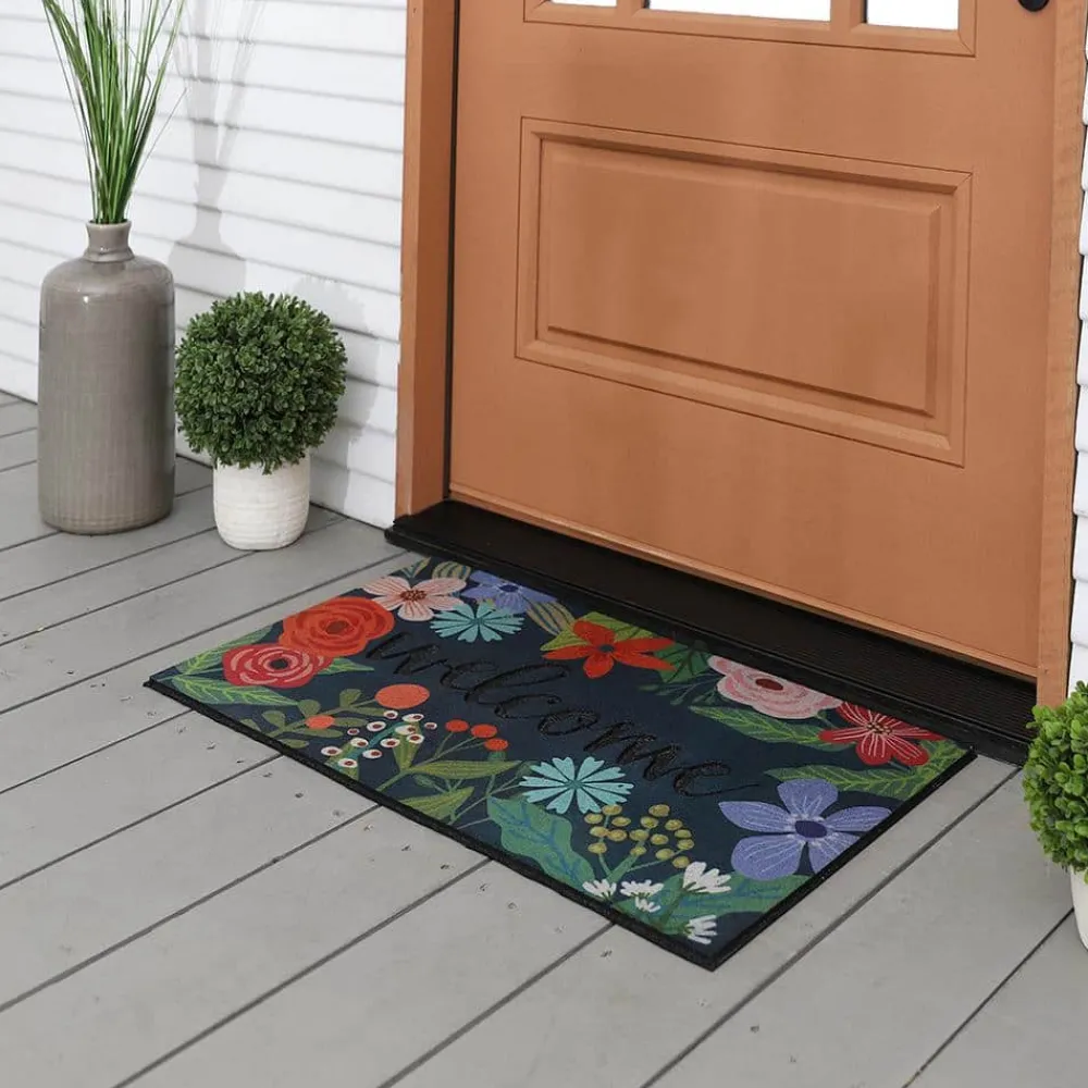 spring_sunset_welcome__in_1.webp Spring Sunset Welcome 18 In. X 30 In. Doorscapes Mat By Mohawk Home | * Best