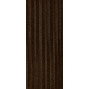 Striped Utility Mat Brown Indoor/Outdoor 24 In. X 60 In. Utility Door Mat By Mohawk Home | * Sale