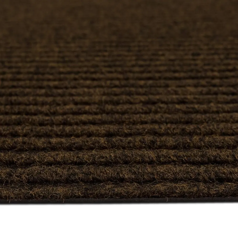 striped_utility_mat_brown_2-1.webp Striped Utility Mat Brown Indoor/Outdoor 24 In. X 60 In. Utility Door Mat By Mohawk Home | * Sale