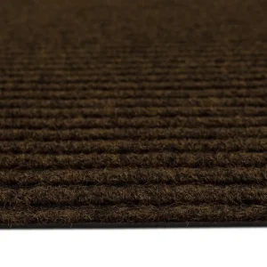 Striped Utility Mat Brown Indoor/Outdoor 36 In. X 48 In. Utility Door Mat By Mohawk Home | * Flash Sale