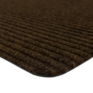 Striped Utility Mat Brown Indoor/Outdoor 36 In. X 48 In. Utility Door Mat By Mohawk Home | * Flash Sale