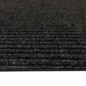 Striped Utility Mat Charcoal Indoor/Outdoor 24 In. X 60 In. Utility Door Mat By Mohawk Home | * Online