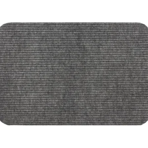 Striped Utility Mat Grey Indoor/Outdoor 24 In. X 36 In. Utility Door Mat By Mohawk Home | * Flash Sale