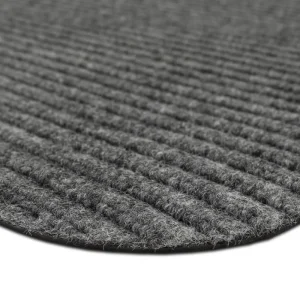 Striped Utility Mat Grey Indoor/Outdoor 24 In. X 60 In. Utility Door Mat By Mohawk Home | * Discount
