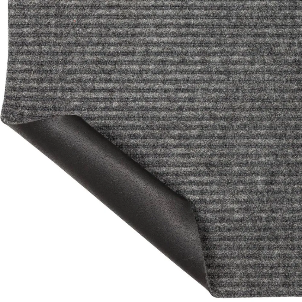 striped_utility_mat_grey__5.webp Striped Utility Mat Grey Indoor/Outdoor 24 In. X 36 In. Utility Door Mat By Mohawk Home | * Flash Sale