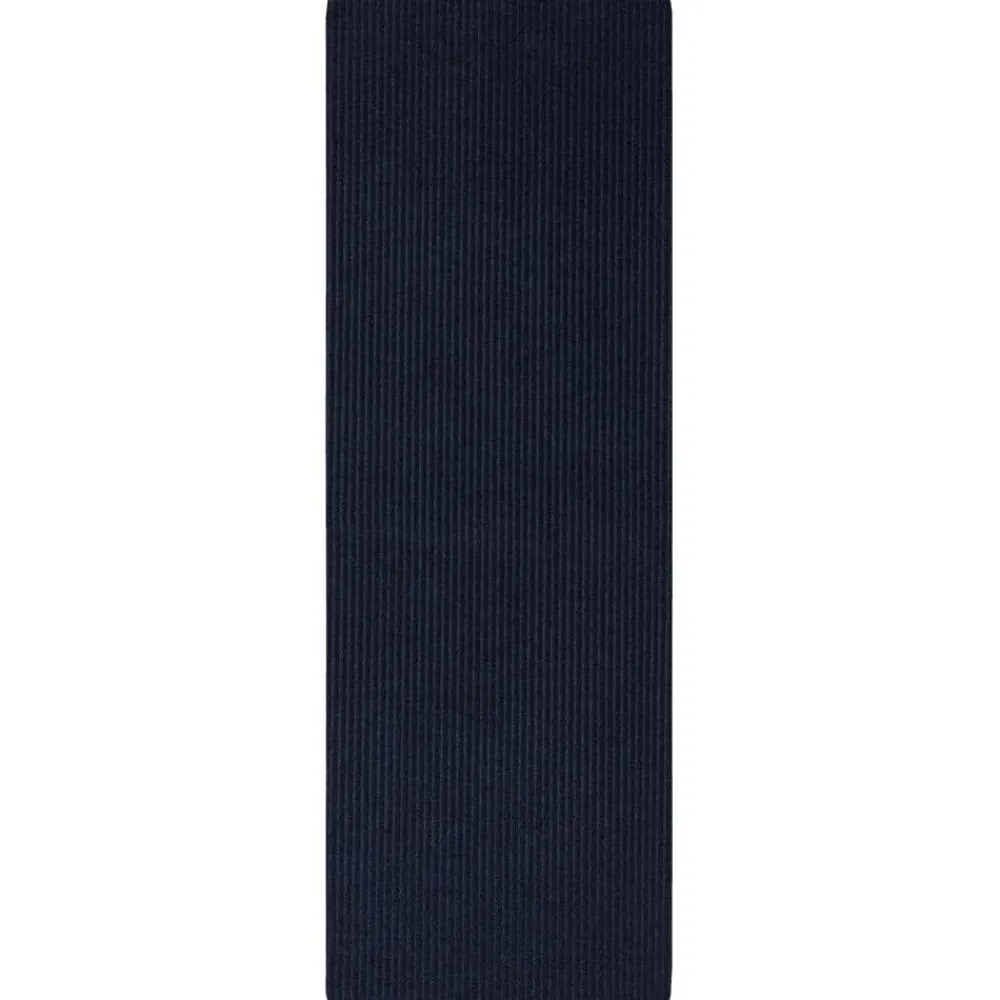 striped_utility_mat_indig_0-2.webp Striped Utility Mat Indigo Indoor/Outdoor 24 In. X 72 In. Utility Door Mat By Mohawk Home | * Best