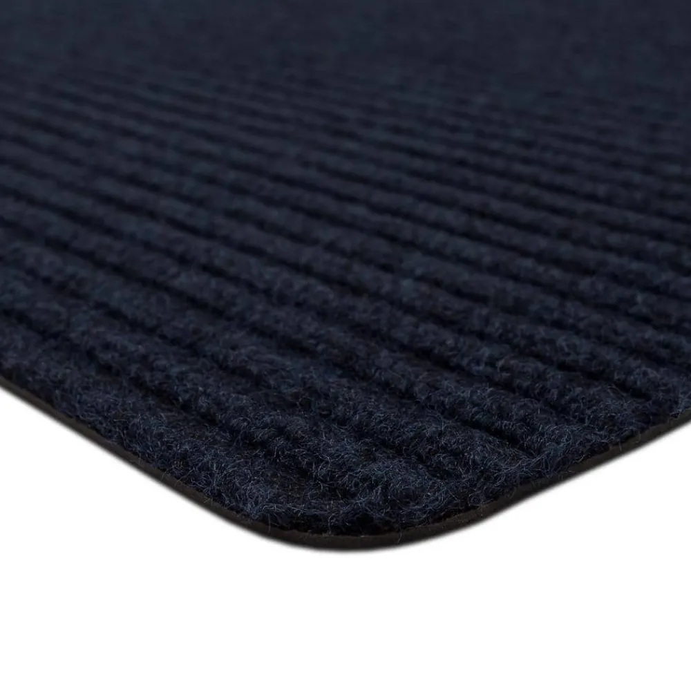 striped_utility_mat_indig_4.webp Striped Utility Mat Indigo Indoor/Outdoor 24 In. X 36 In. Utility Door Mat By Mohawk Home | * Sale
