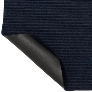 Striped Utility Mat Indigo Indoor/Outdoor 24 In. X 60 In. Utility Door Mat By Mohawk Home | * Sale