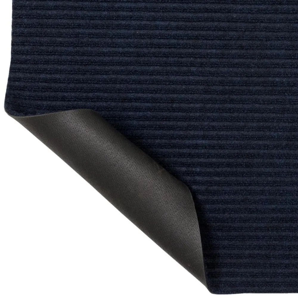 striped_utility_mat_indig_5-2.webp Striped Utility Mat Indigo Indoor/Outdoor 24 In. X 72 In. Utility Door Mat By Mohawk Home | * Best