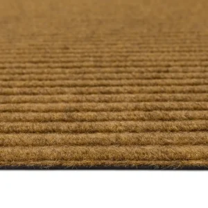 Striped Utility Mat Tan Indoor/Outdoor 24 In. X 60 In. Utility Door Mat By Mohawk Home | * Discount