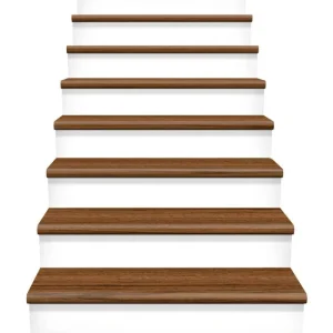 Teak 47 In. Long X 12-1/8 In. Deep X 1-11/16 In. Height Vinyl To Cover Stairs 1 In. Thick By Cap A Tread | * Outlet