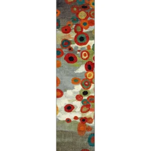 Tossed Floral Multi 2 Ft. X 8 Ft. Machine Washable Abstract Runner Rug By Mohawk Home | * Outlet
