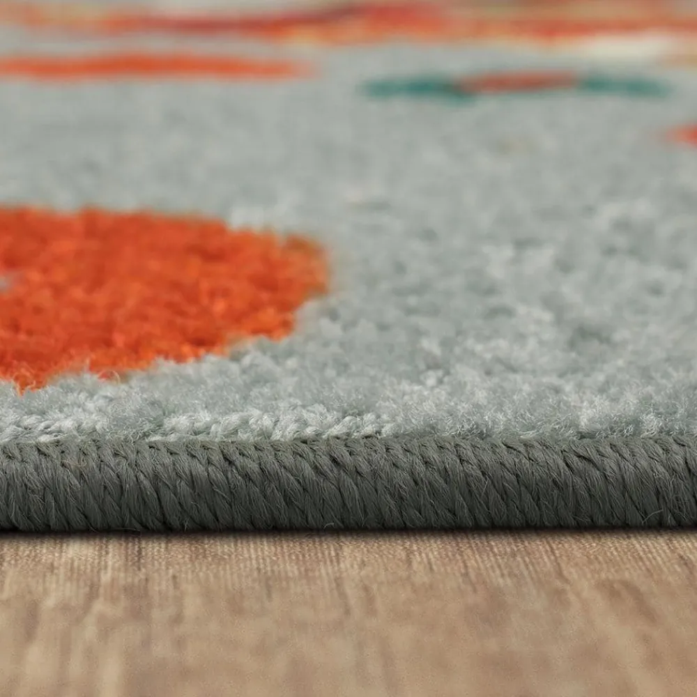 tossed_floral_multi__ft_x_6.webp Tossed Floral Multi 2 Ft. X 8 Ft. Machine Washable Abstract Runner Rug By Mohawk Home | * Outlet
