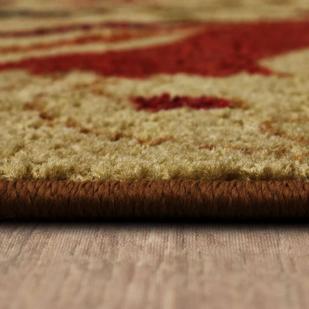 tropical_acres_multi__ft__2.webp Tropical Acres Multi 6 Ft. X 9 Ft. Paisley Area Rug By Mohawk Home | * Outlet