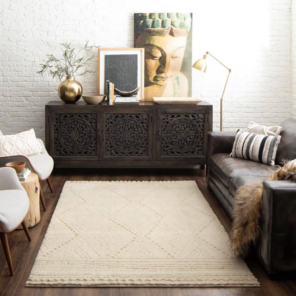 vado_ivory__ft_x__ft_geom_1.webp Vado Ivory 10 Ft. X 14 Ft. Geometric Area Rug By Mohawk Home | * Cheap