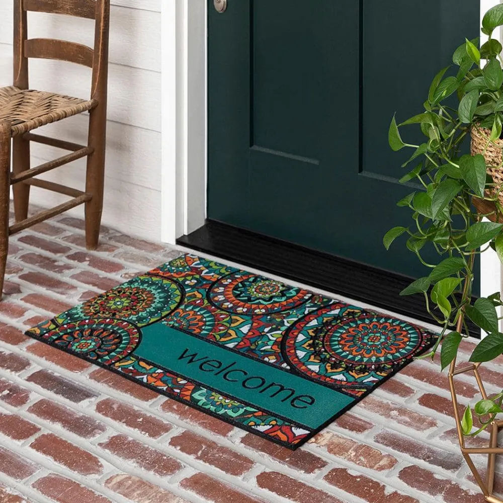 welcome_bohemian_kingdom__4.webp Welcome Bohemian Kingdom 18 In. X 30 In. Doorscapes Mat By Mohawk Home | * Clearance