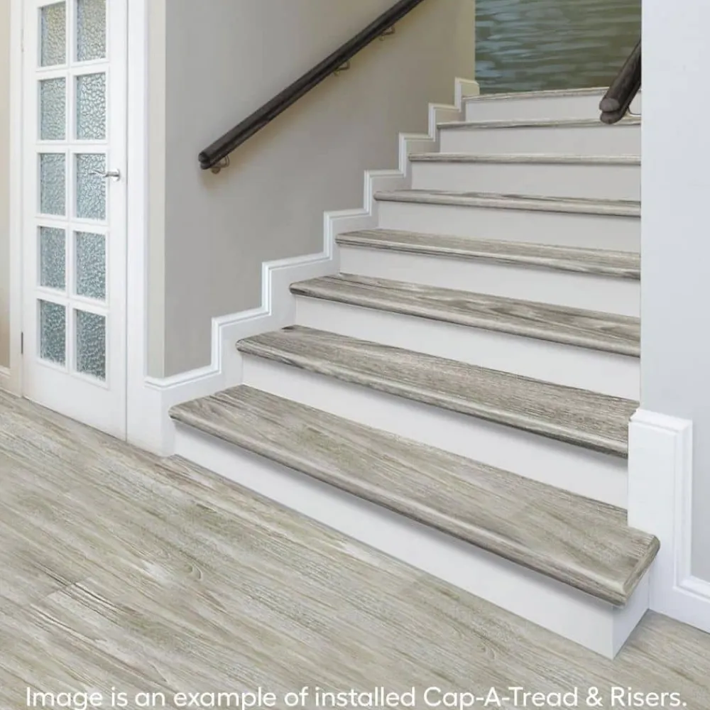 winding_brook_stair_tread_2.webp Winding Brook Stair Tread And Reversible Riser Kit 47 In. L X 12-1/8 In. W X 2-3/16 In. T By Cap A Tread | * New