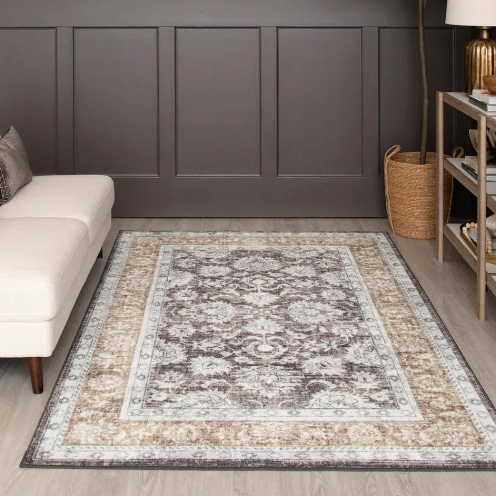worcester_grey__ft_x__ft__1.webp Worcester Grey 9 Ft. X 12 Ft. Oriental Area Rug By Mohawk Home | * Clearance